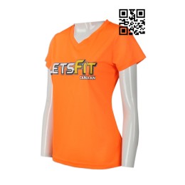 T684 Customized V-neck women's T-shirt Designed women's slim T-shirt Fitness GYM Sports Sweat-absorbent tailor-made T-shirt T-shirt manufacturer T684 Customized V-neck women's T-shirt Designed women's slim T-shirt Fitness GYM Sports Sweat-absorbent tailor-made T-shirt T-shirt manufacturer
